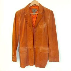 Vintage Calvin Klein Suede Blazer